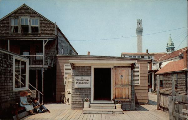 World Famous Provincetown Playhouse - Home of Eugene O'Neill's Plays Vintage Post Card