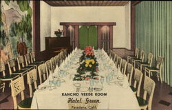 Rancho Verde Room, Hotel Green Rancho Verde Room, Hotel Green