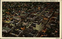 Aeroplane View of Business District