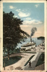 Glimpse of Boat Landing, Alexandria Bay Glimpse of Boat Landing, Alexandria Bay