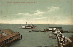 Steamper Suaquehanna Landing at Dock