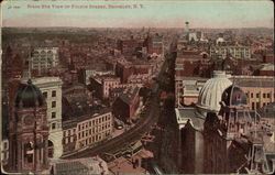 Birds Eye View of Fulton Street Birds Eye View of Fulton Street