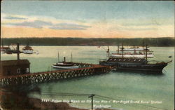 Prison Ship at Old Time Man O' War Puget Sound Naval Station