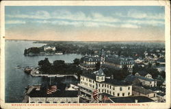 Birds-Eye View of Thousand Island House, Alexandria Bay Birds-Eye View of Thousand Island House, Alexandria Bay