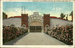 Entrance to Rainbow Gardens, Waldameer Park Entrance to Rainbow Gardens, Waldameer Park