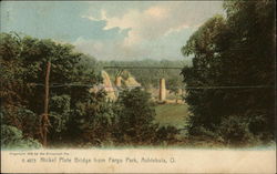 Nickel Plate Bridge from Fargo Park Nickel Plate Bridge from Fargo Park
