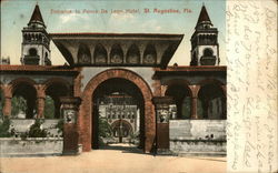 Entrance to Ponce De Leon Hotel Entrance to Ponce De Leon Hotel