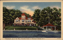 "Fairyland", one of the many beautiful homes at Thousand Islands "Fairyland", one of the many beautiful homes at Thousand Islands