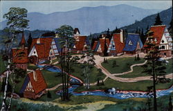 Bird's Eye view of Santa's Village