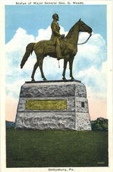 Statue of Major General Geo. G. Meade Statue of Major General Geo. G. Meade