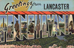 Greetings from Lancaster Large Letter