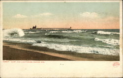 Surf and Lighthouse Surf and Lighthouse