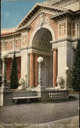 Entrance, Palace of LIberal Arts Entrance, Palace of LIberal Arts