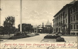English High School, Public Library and Town Hall English High School, Public Library and Town Hall