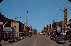 Business District Looking North in Laramie Business District Looking North in Laramie