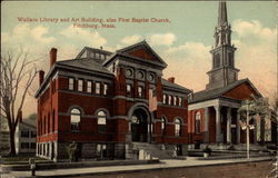 Wallace Library and Art Building, also First Baptist Church Wallace Library and Art Building, also First Baptist Church