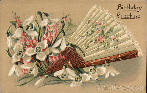 Birthday Greeting Fans