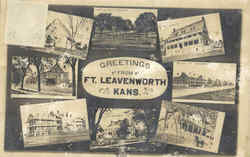 Greetings from Ft. Leavenworth Multi View