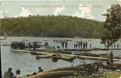 Showing Part of Retlaw Concrete Dock and Steam Boat Landing