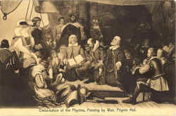 Embarkation of the Pilgrims