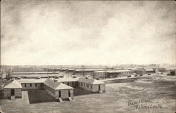Base Hospital at Camp Lee Postcard