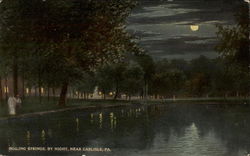 Boiling Springs, By Night Boiling Springs, By Night