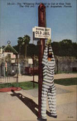 The Whipping Post and its Cat of Nine Tails, Old Jail The Whipping Post and its Cat of Nine Tails, Old Jail
