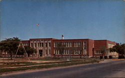 De Queen Public School Port Arthur, TX Postcard Postcard