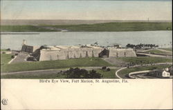BIrd's Eye View, Fort Marion BIrd's Eye View, Fort Marion