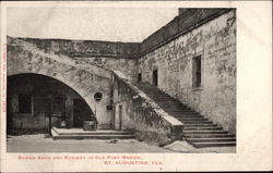 Roman Arch and Runway in Old Fort Marion Roman Arch and Runway in Old Fort Marion
