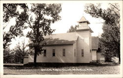 Swedish Mission Church in White Cloud Postcard