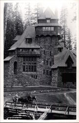 Wyntoon Hearst Castle, McCloud River California J.K. Eastman Postcard Postcard