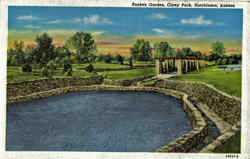 Sunken Garden, Carey Park Sunken Garden, Carey Park