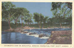 Stewarts Dam On Beautiful Winding Marmaton