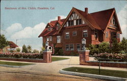 Residence of Mrs. Childs Residence of Mrs. Childs