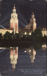 Italian Towers, Illuminated at the Pan-Pac Int. Exposition Italian Towers, Illuminated at the Pan-Pac Int. Exposition