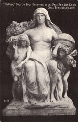 "Nature," Court of Four Seasons; at the Pan: Pac. Int. Expo 1915 "Nature," Court of Four Seasons; at the Pan: Pac. Int. Expo 1915