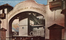 Exhibit of American Hawaiian SS Co., Transportation Building Exhibit of American Hawaiian SS Co., Transportation Building