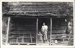 A Cherokee Indian Home A Cherokee Indian Home