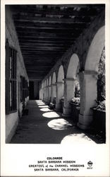 Colonade, Santa Barbara Mission Colonade, Santa Barbara Mission