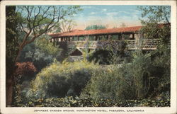 Japanese Garden Bridge, Huntington Hotel Japanese Garden Bridge, Huntington Hotel