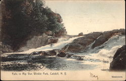 Falls in Rip Van Winkle Park Falls in Rip Van Winkle Park