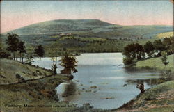 Wachusett Lake and Mt Wachusett Lake and Mt