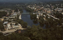 Aerial View of Town looking West Aerial View of Town looking West