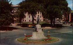 Soldiers' Monument, Library and Common Soldiers' Monument, Library and Common