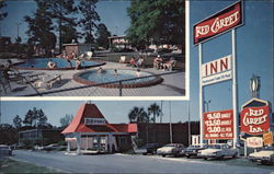 Red Carpet Inn of Ocala Florida Postcard Postcard
