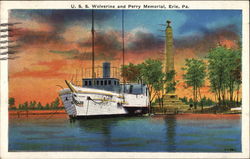 U. S. S. Wolverine and Perry Memorial U. S. S. Wolverine and Perry Memorial