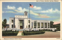 Hall of Waters - Missouri's National Health Resort Hall of Waters - Missouri's National Health Resort