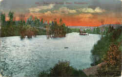 Sunset On Spokane River