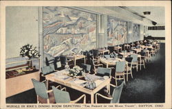 Murals in Rike's Dining Room Depicting "The Pageant of the Miami Valley" Murals in Rike's Dining Room Depicting "The Pageant of the Miami Valley"